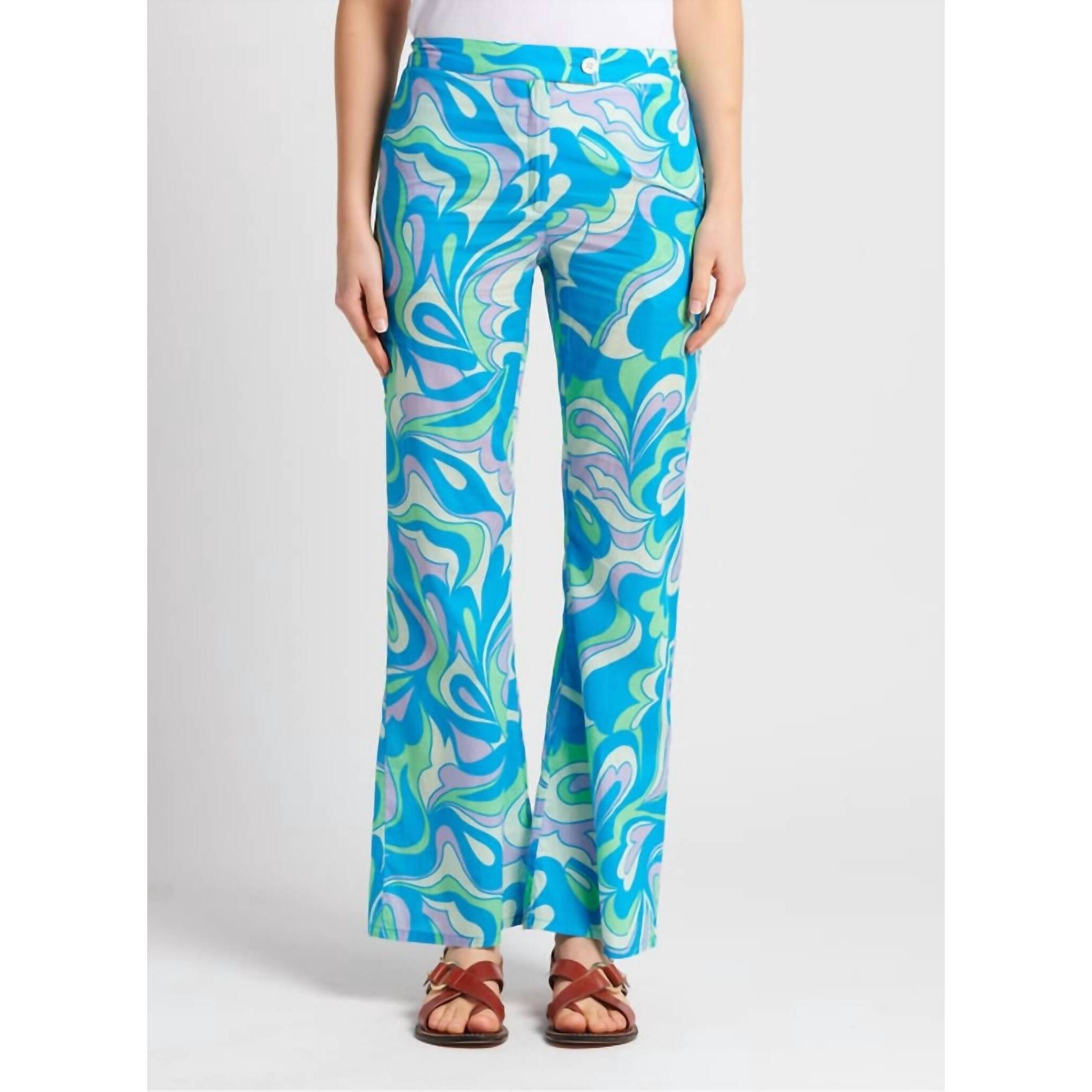 New V De Vinster Nilai Ikat Pants In Blue